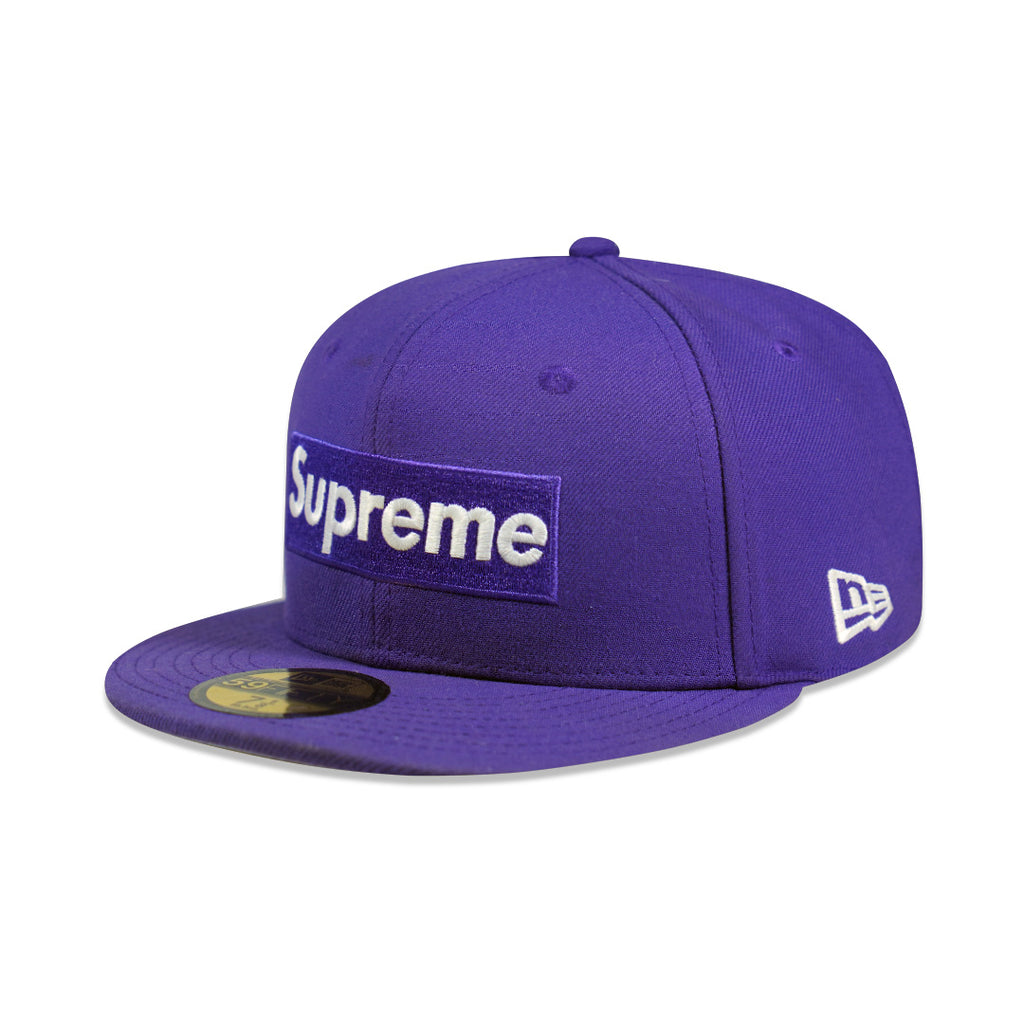 CAP SUPREME "NY" PURPLE FITTED