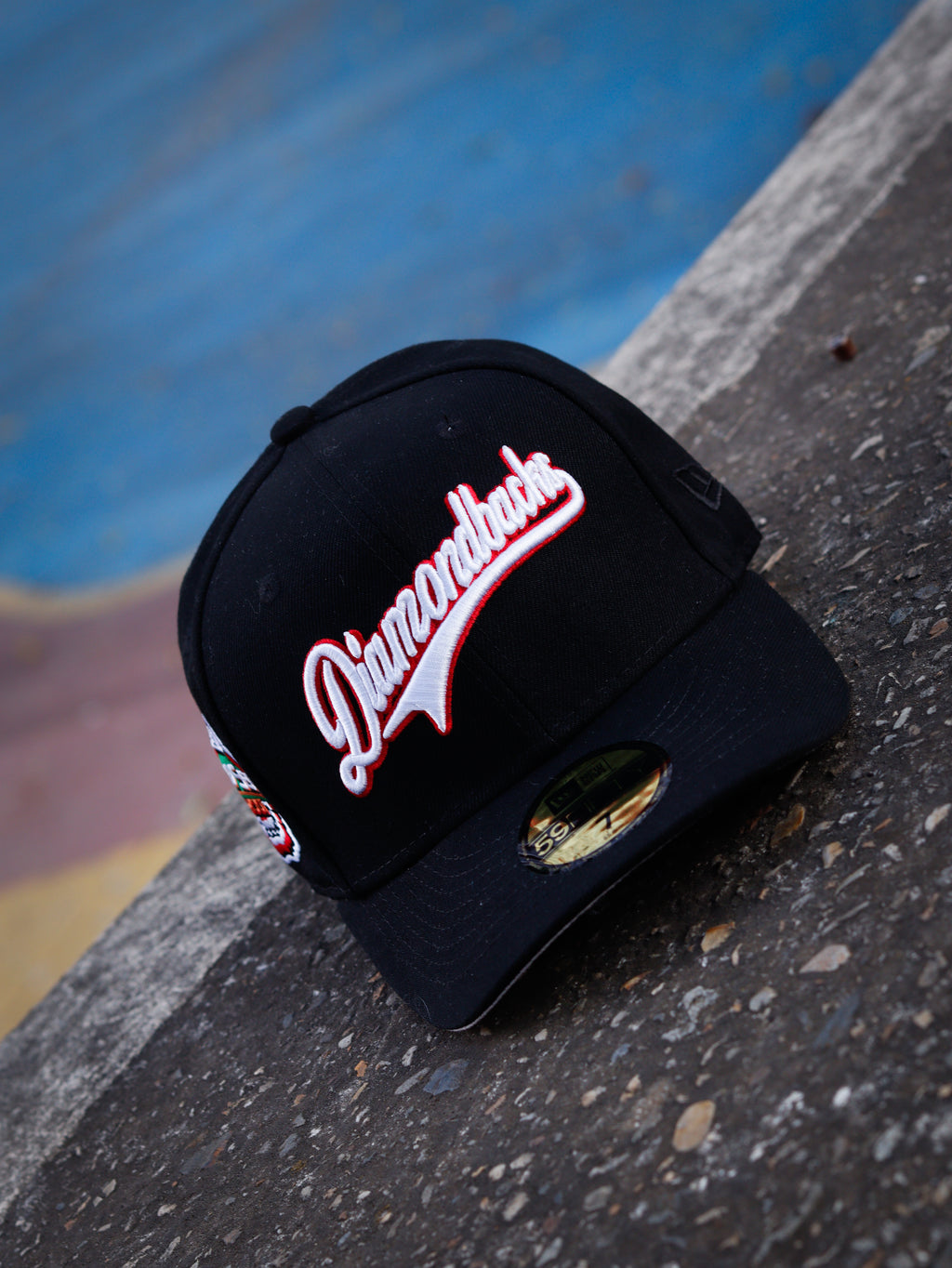 CAP NEW ERA DIAMONDS BLACK AND WHITE