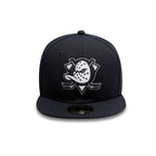 ANAHEIM DUCKS BLACK AND WHITE 59FIFTY