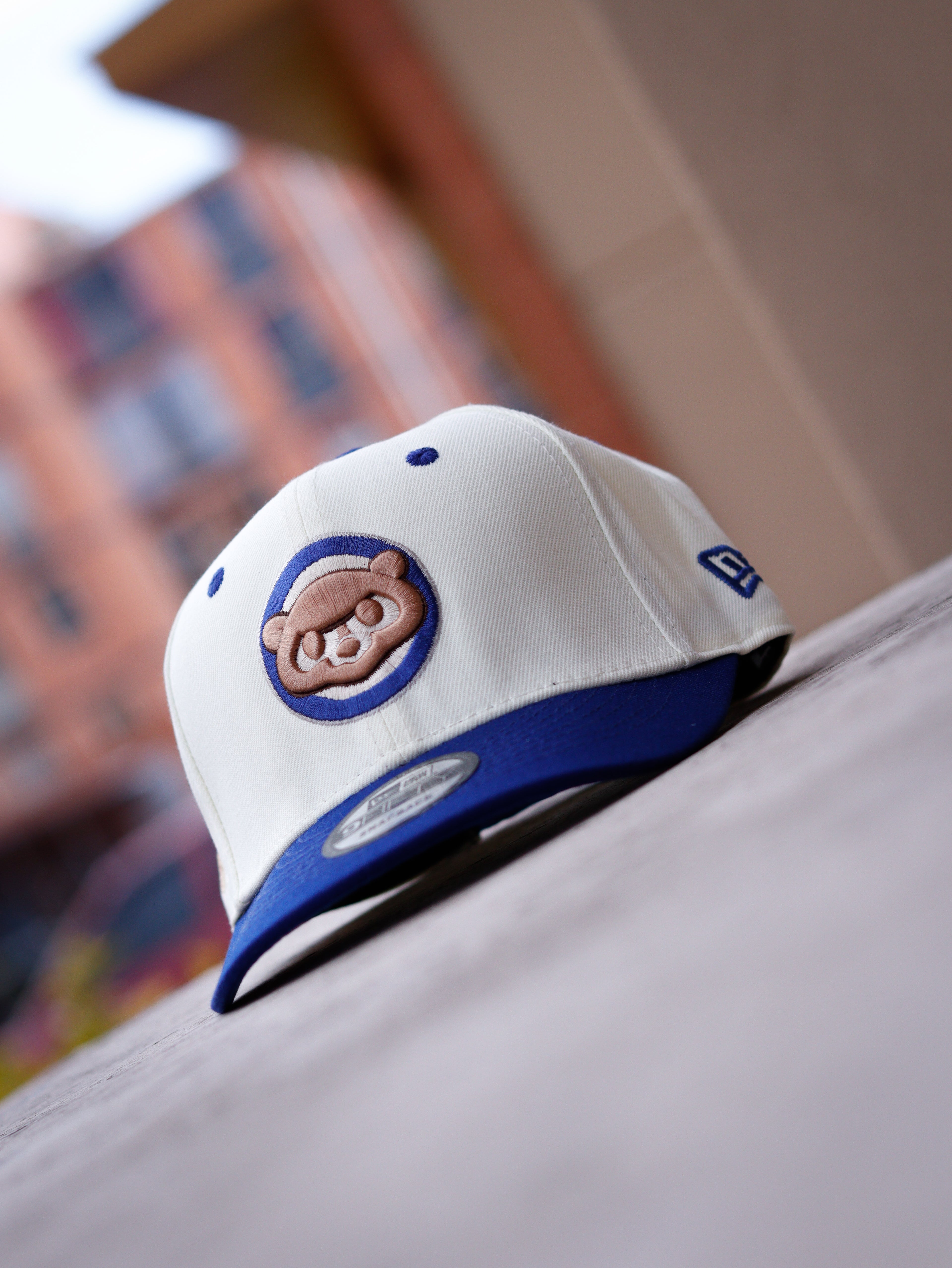 CAP CHICAGO CUBS BLANCO CON AZUL