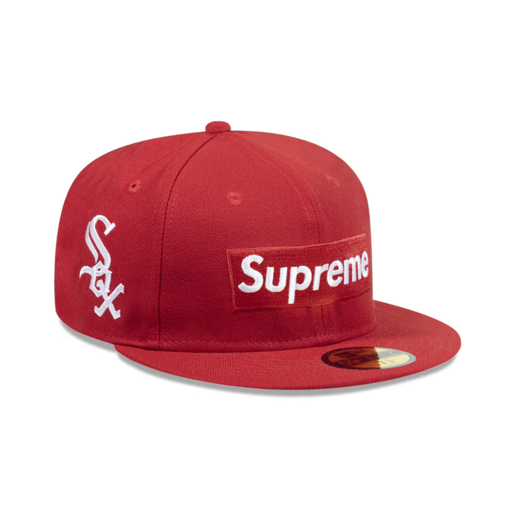 Cap New era x Supreme Chicago white Sox red