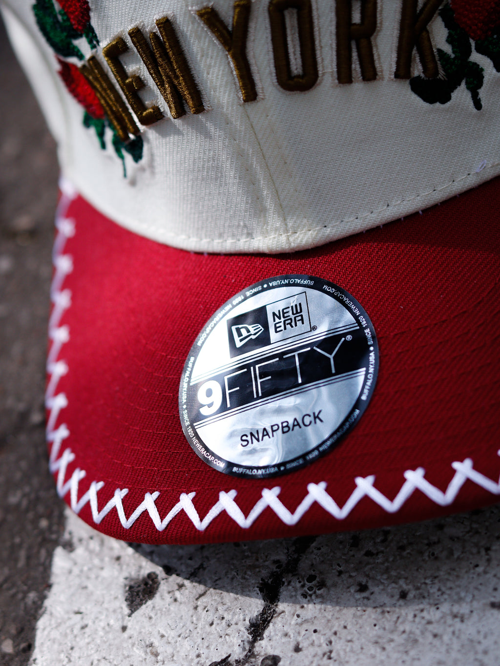 CAP MLB NEW YORK NOVELTY STITCH BLANCO