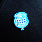 PIN BONES AZUL