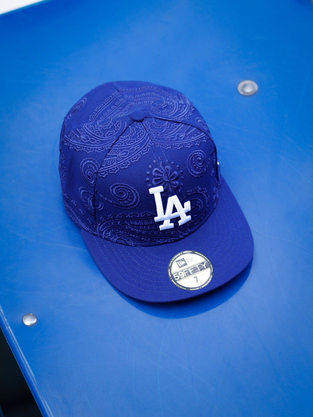 Los Angeles Dodgers Mlb Swirl 59fifty Cerrada Azul