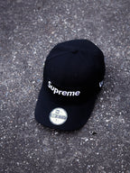 CAP SUPREME CHAMPIONSHIP BOX LOGO NEW ERA BLACK