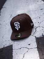 CAP NEW ERA GIANTS BROWN AND WHITE