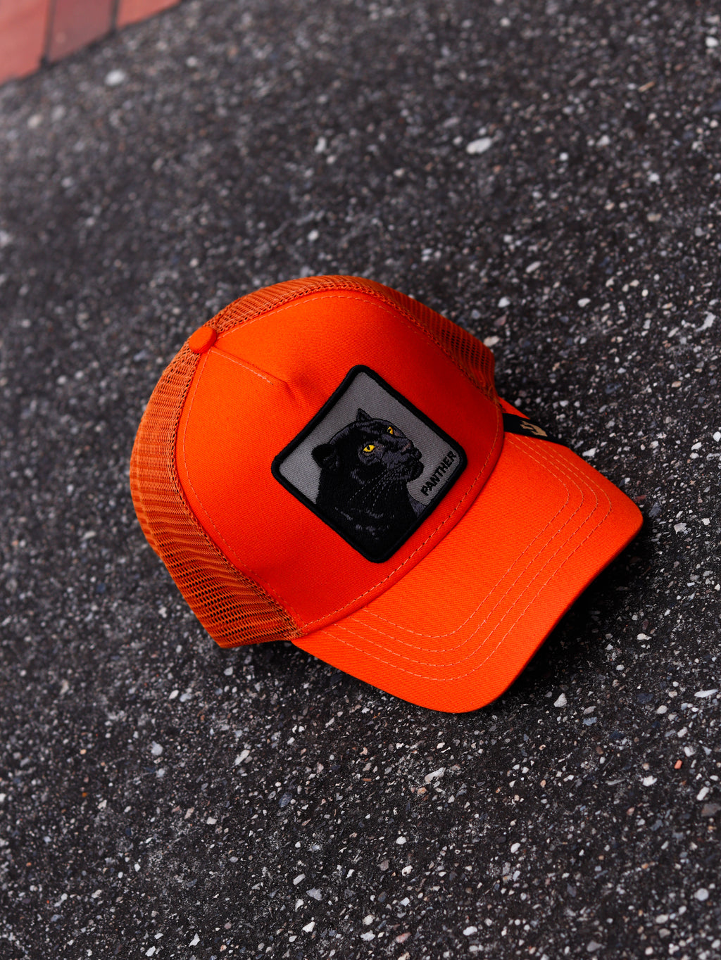 CAP GOORIN BROS PANTER ORANGE