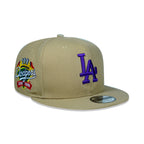 CAP LOS ANGELES DODGERS BEIGE AND PURPLE