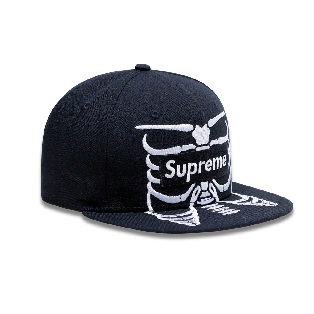 SUPREME BONES BOX LOGO BLACK