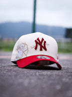 CAP NEW ERA YANKEES MLB CHERUB CHROME