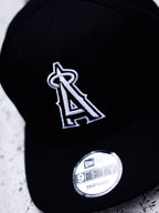 CAP 9FIFTY ANGELS BLACK WHITE LOGO