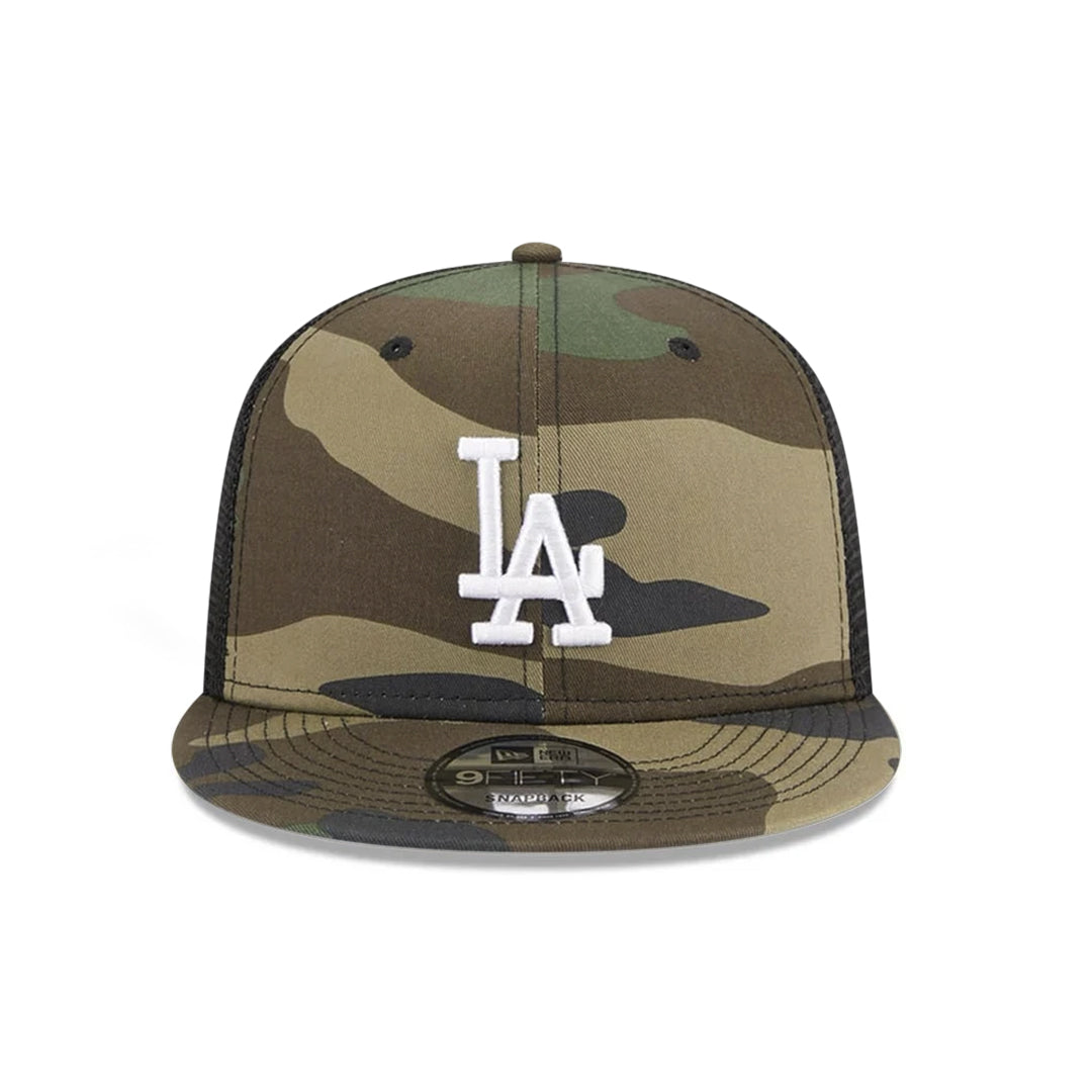 New Era Camo LA Dodgers Trucker
