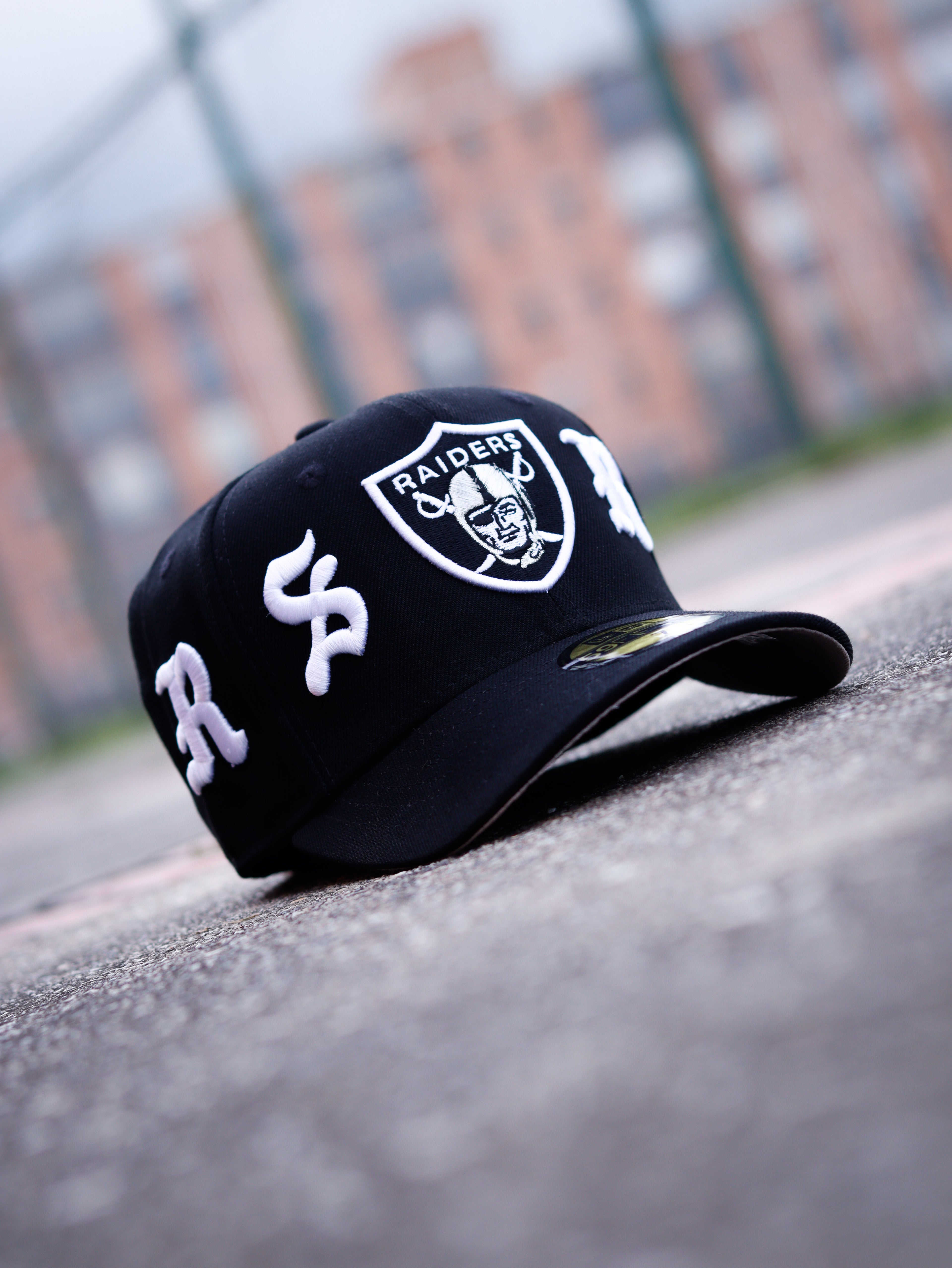 CAP LAS VEGAS RAIDERS BORN X RAISED 59FIFTY