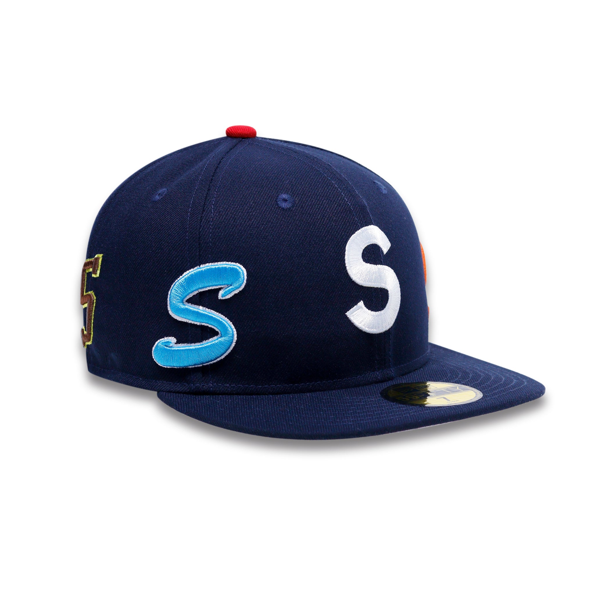 CAP SUPREME MULTI S LOGO BLUE