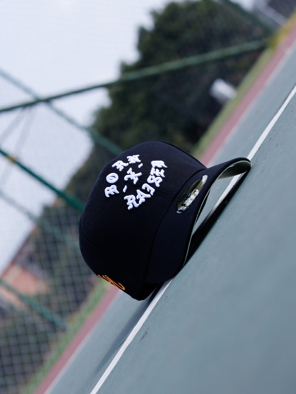 CAP BORN X RAISED FITTED ROCKER HAT