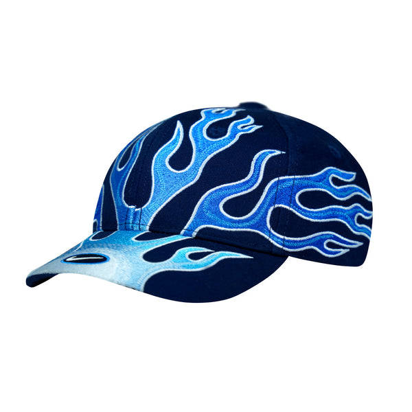 Flame Cap Nike Club Structured Blue