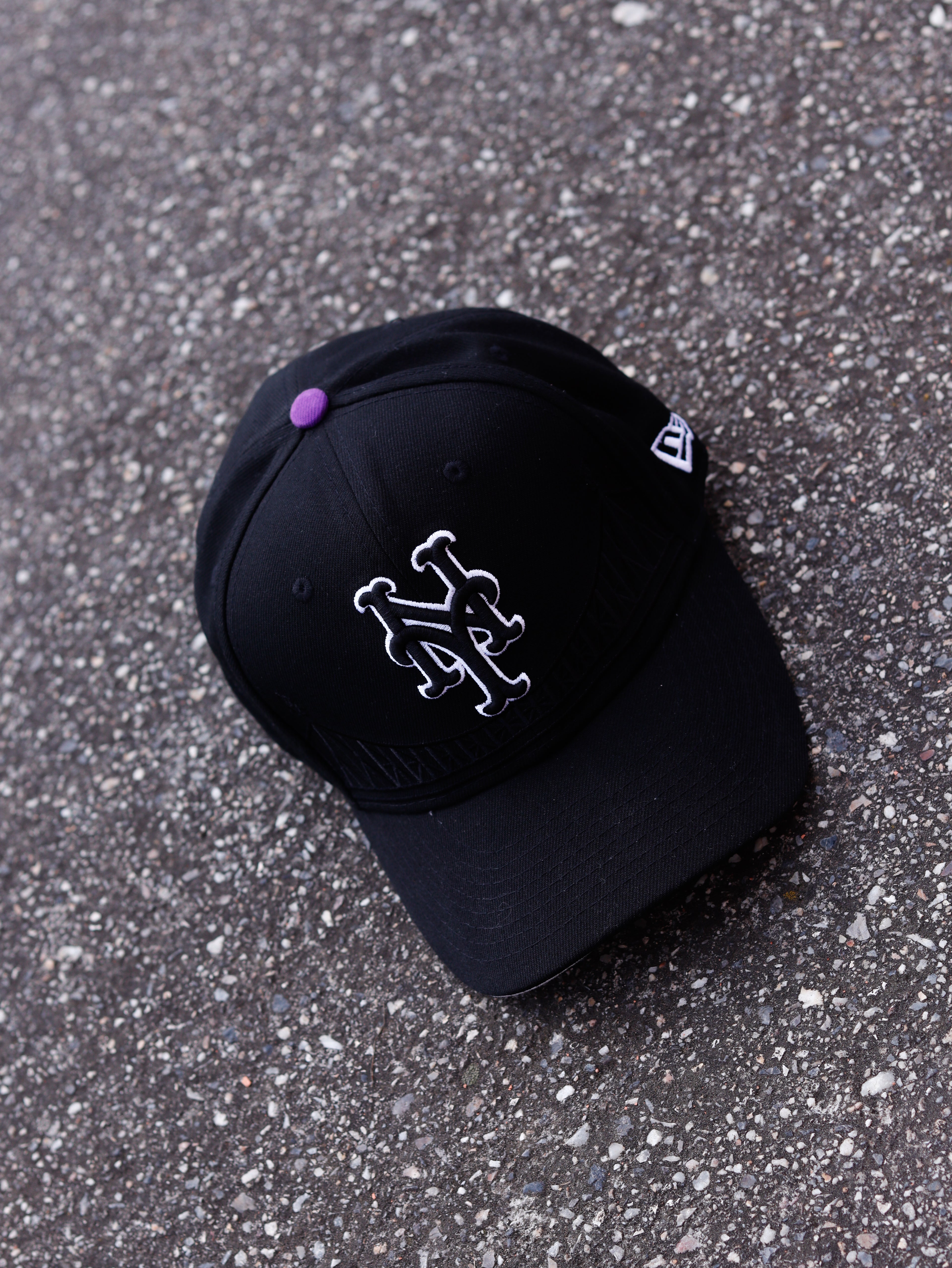 CAP NEW YORK METS BLACK