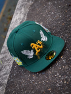 CAP NEW ERA OAKLAND ATHLETICS NZMU GREEN