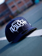 CAP 59FIFTY NEW ERA BRANDED GRAPHIC NAVY