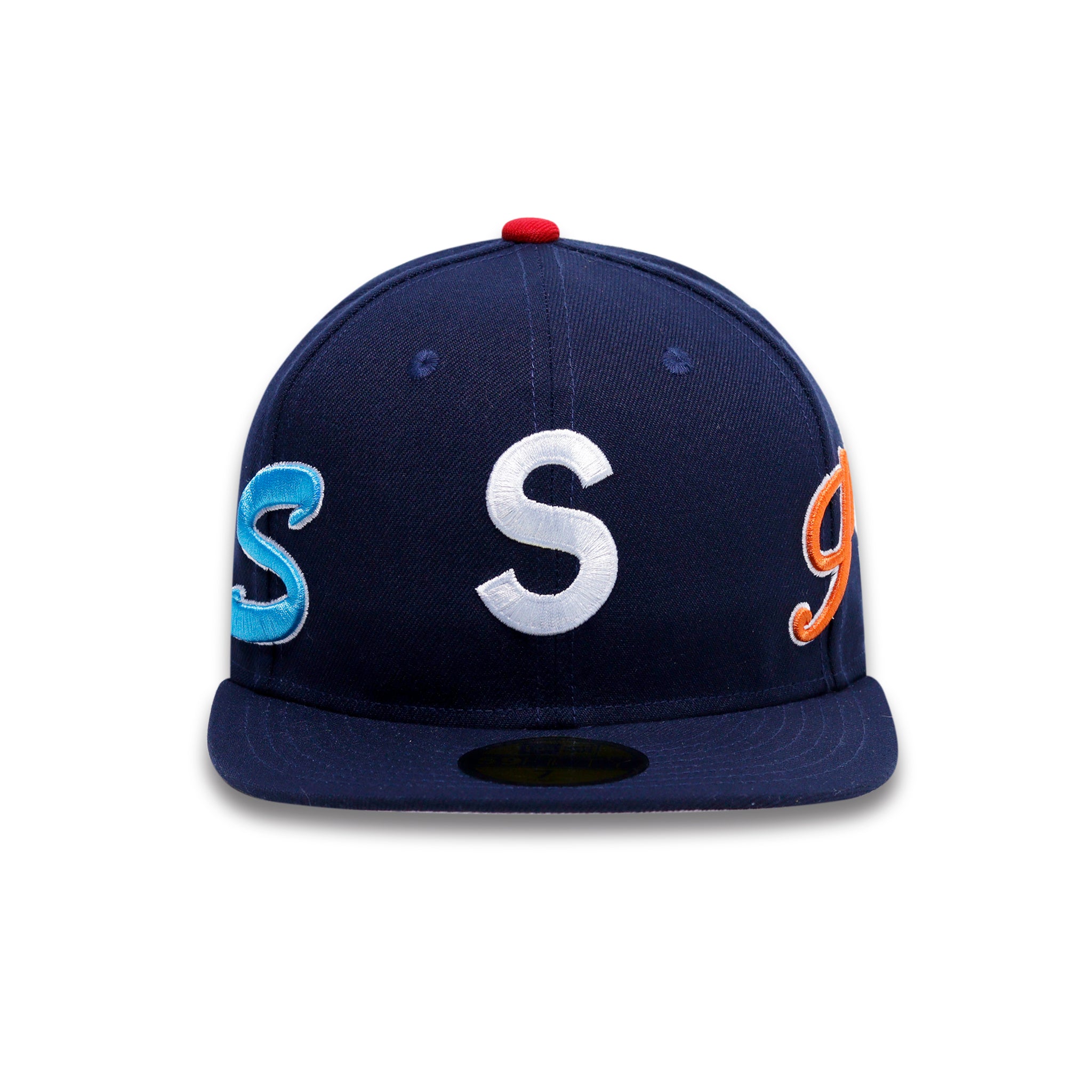CAP SUPREME MULTI S LOGO BLUE