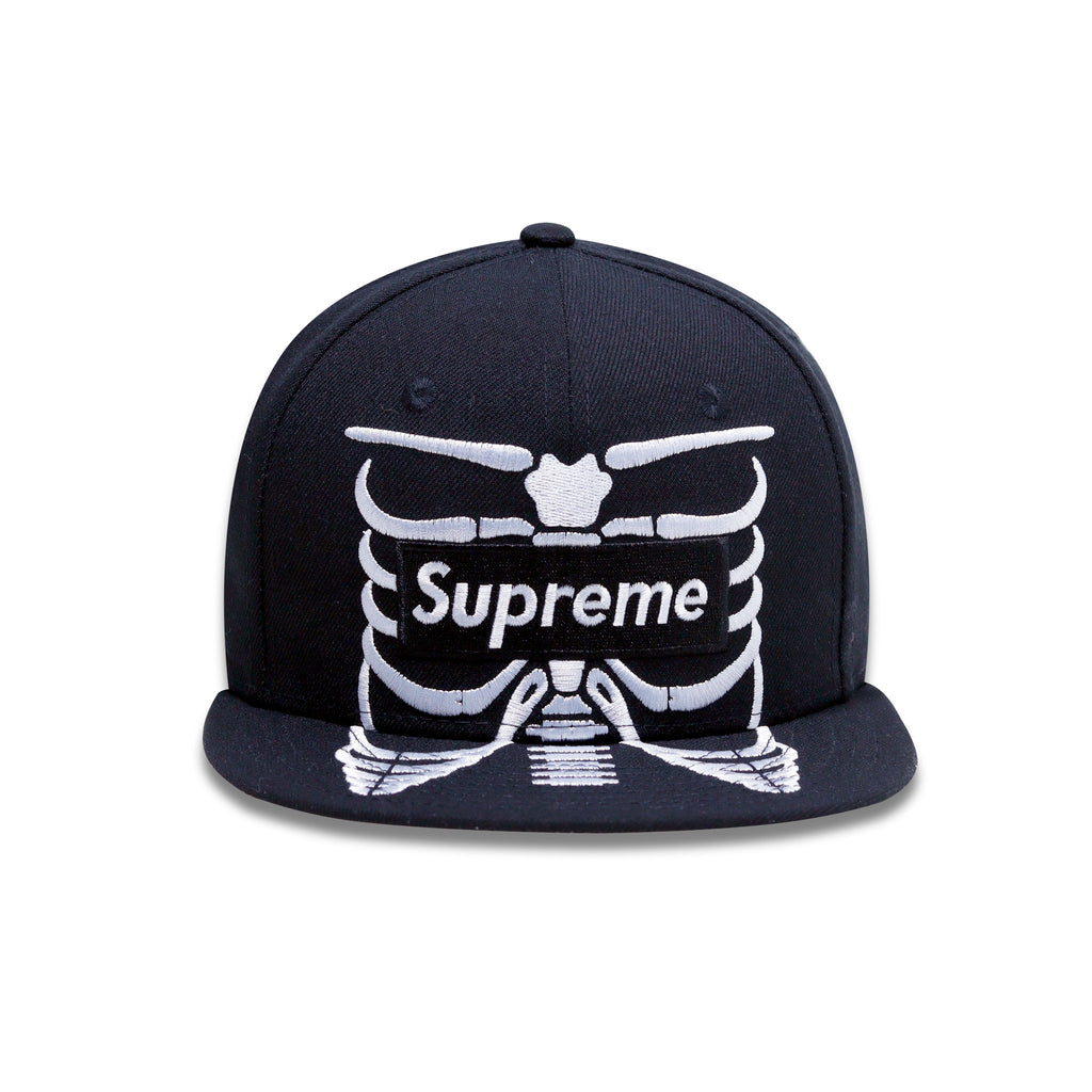SUPREME BONES BOX LOGO BLACK