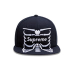 SUPREME BONES BOX LOGO BLACK
