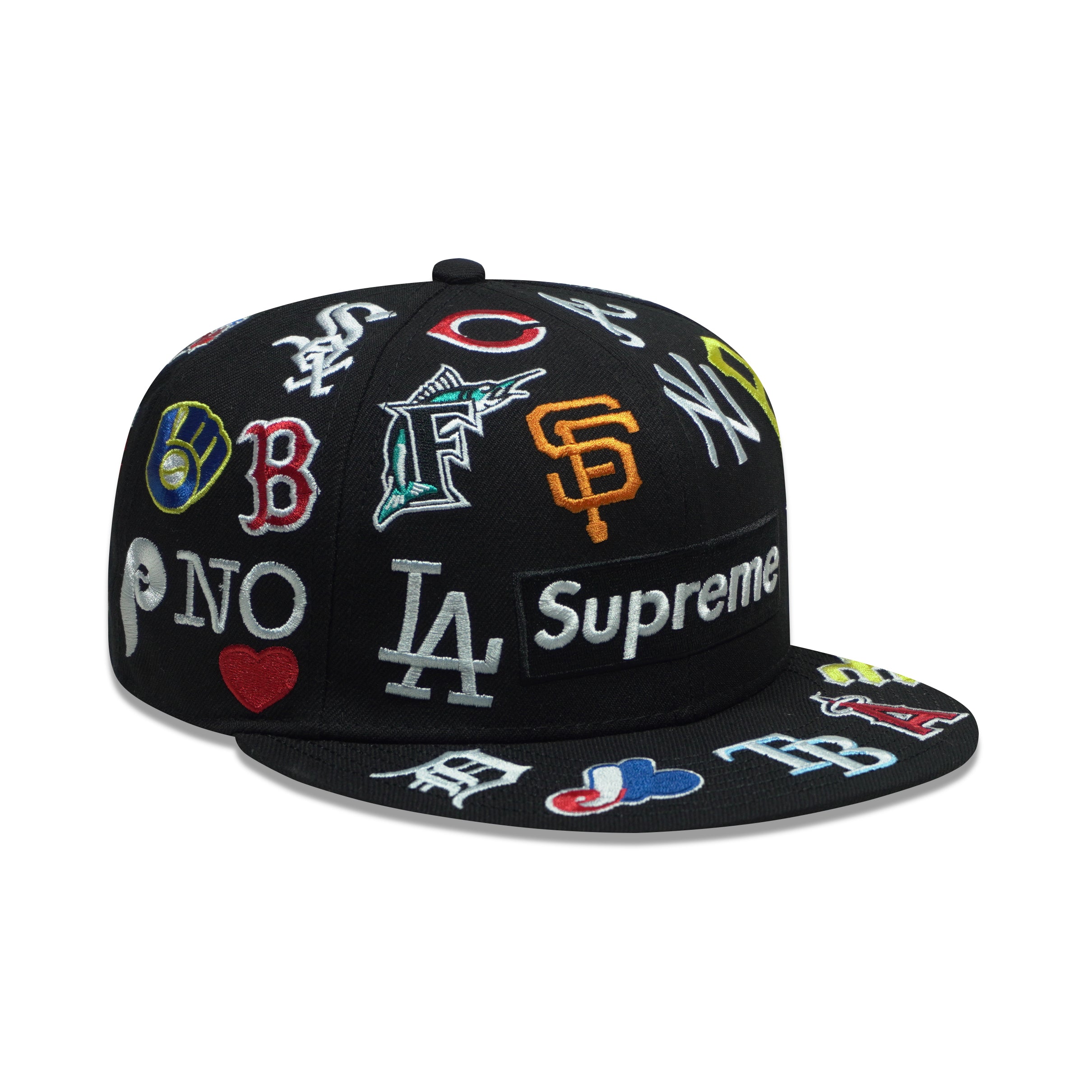 CAP MLB ALL OVER X SUPREME BLACK