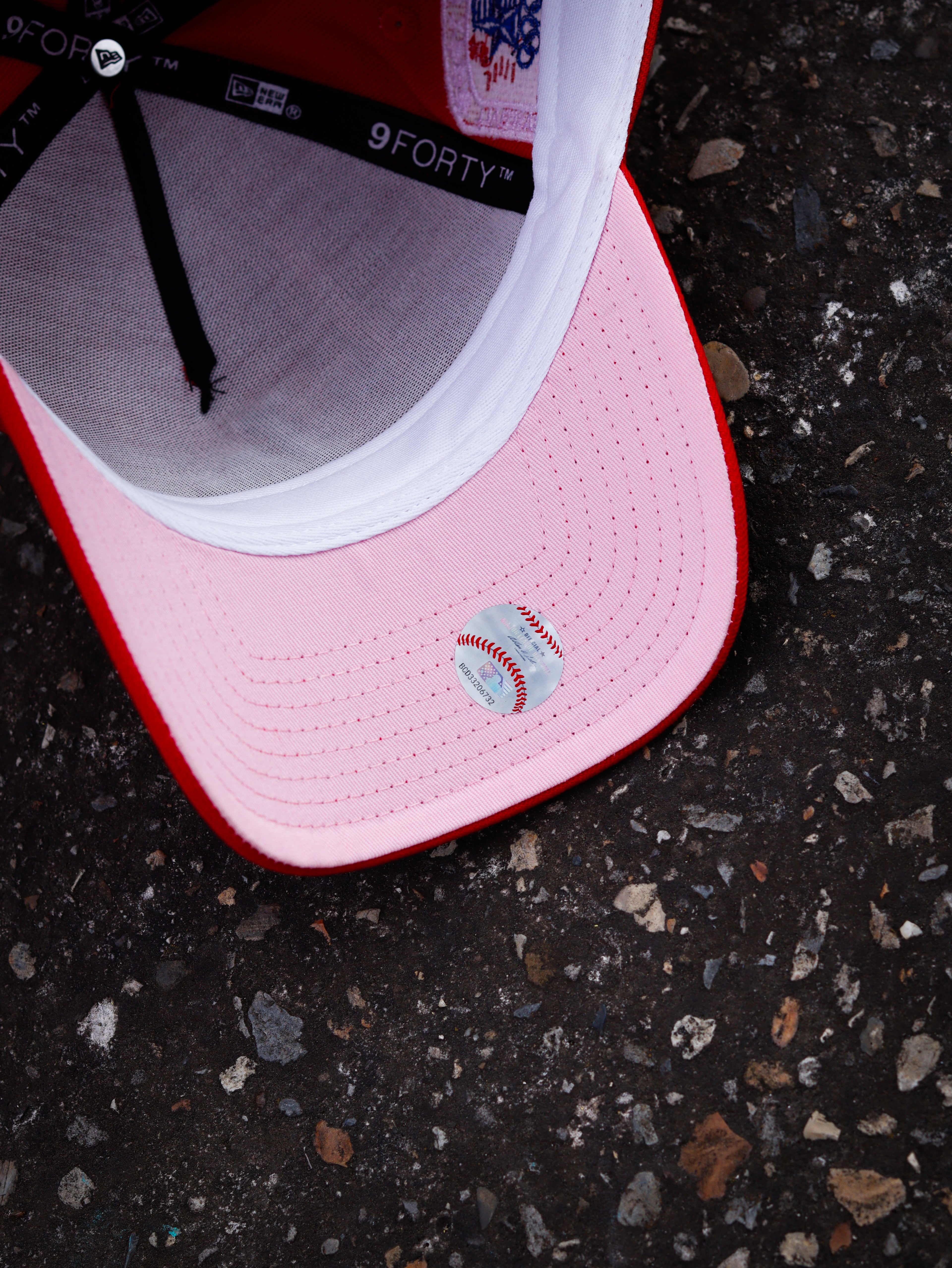 NEW ERA 9FORTY NY RED