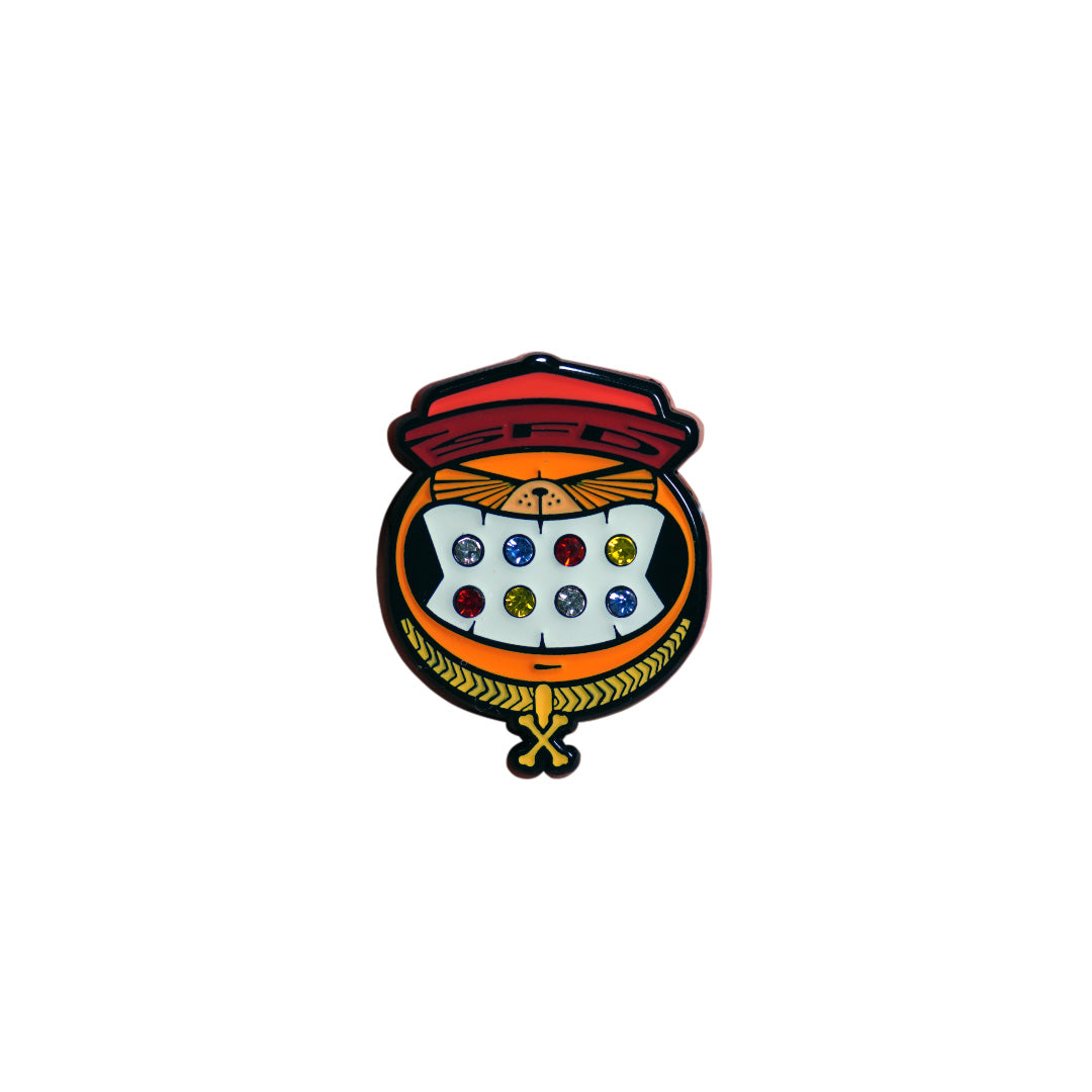 PIN BONES NARANJA