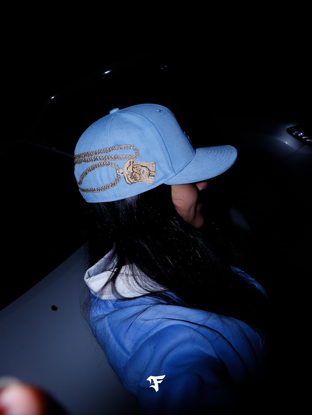 SUPREME JESUS PIECE S LOGO NEW ERA BLUE