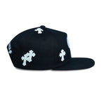Chrome Hearts Cross Patch Baseball Hat 'Black'