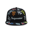 CAP MLB ALL OVER X SUPREME BLACK