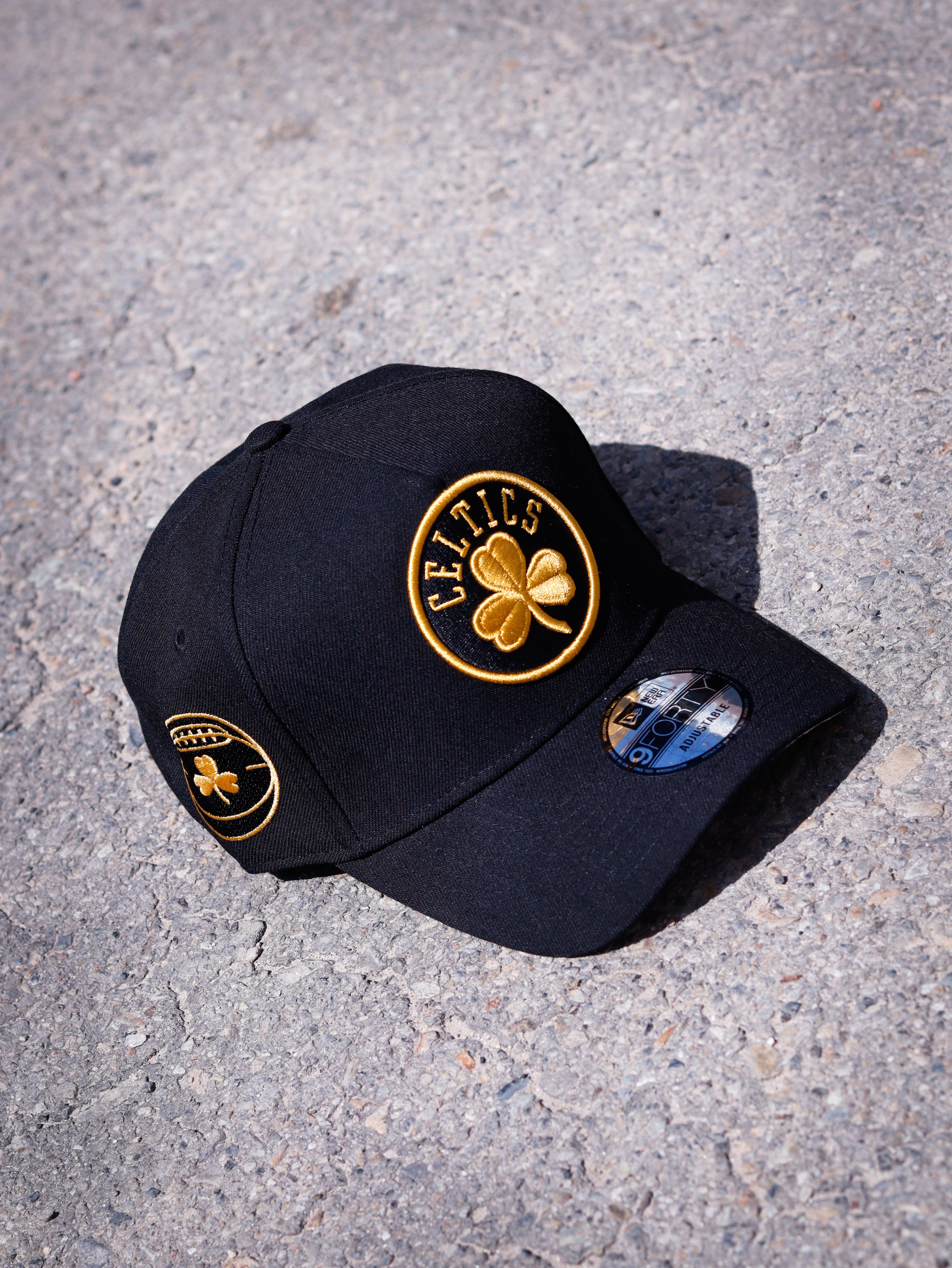 CAP NEW ERA BOSTON CELTICS BLACK GOLD