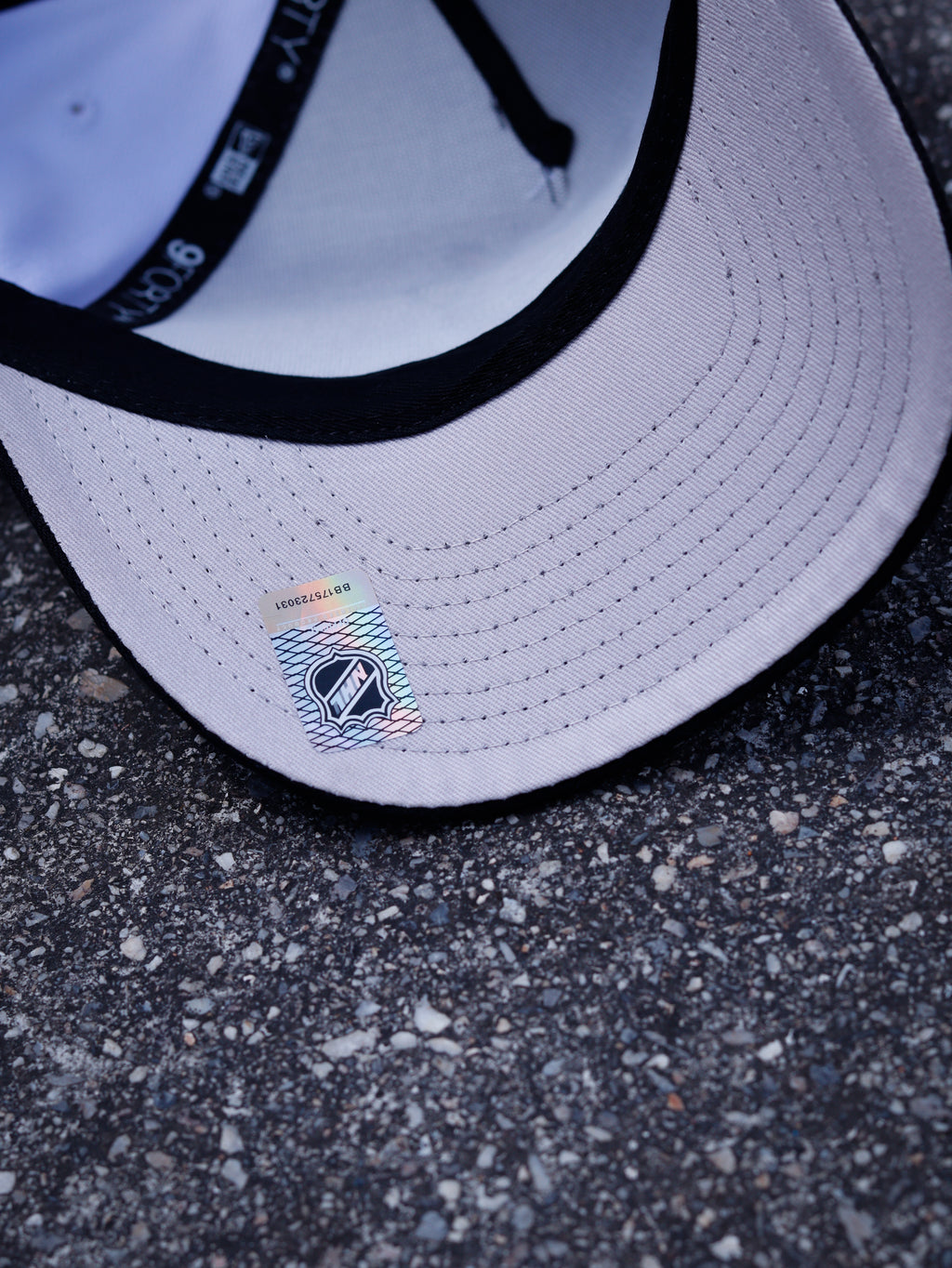 NEW ERA ANAHEIM DUCKS 9FORTY WHITE