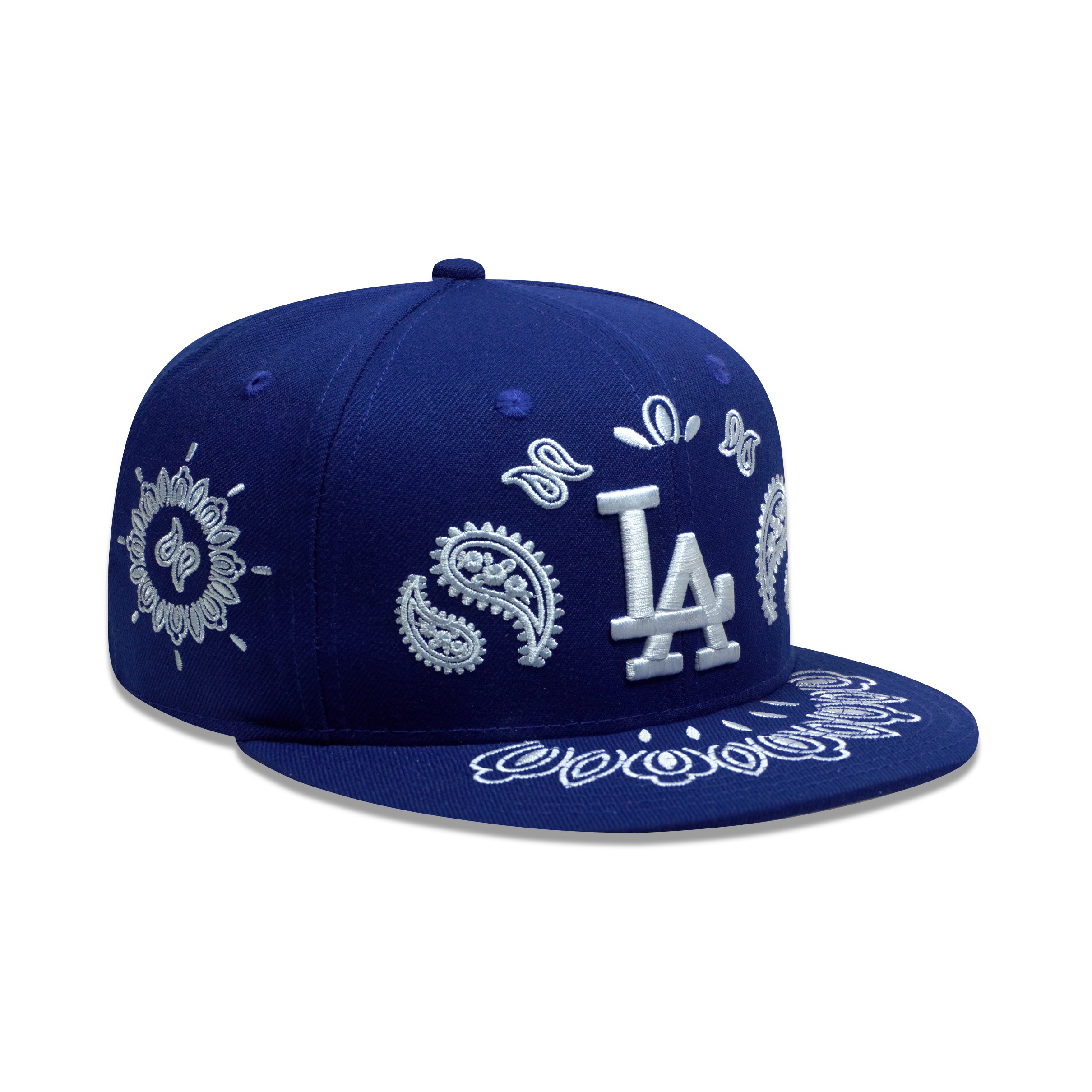 CAP LOS ANGELES DODGERS MLB PAISLEY BLUE