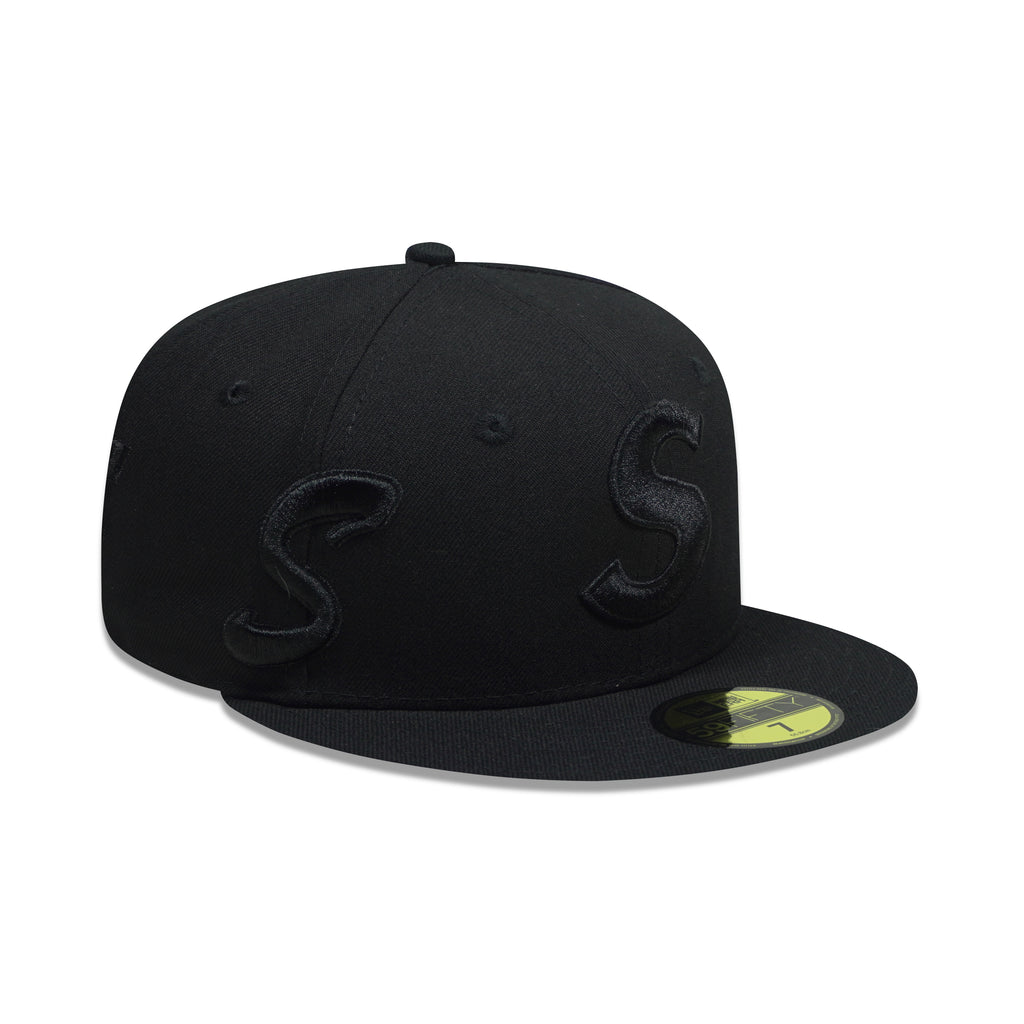 CAP SUPREME MULTI S LOGO NEW ERA TOTAL BLACK
