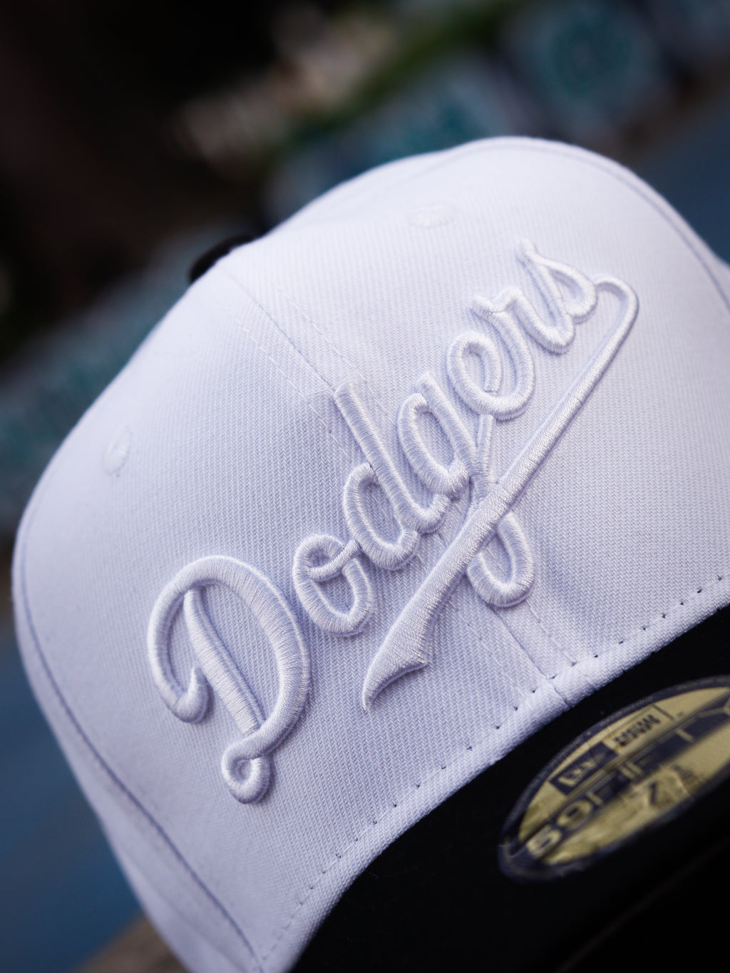 CAP NEW ERA DODGERS BLACK AND WHITE