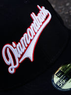 CAP NEW ERA DIAMONDS BLACK AND WHITE