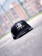 ANAHEIM DUCKS BLACK AND WHITE SNAPBACK