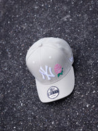 CAP NEW YORK YANKEES BEIGE ROSE
