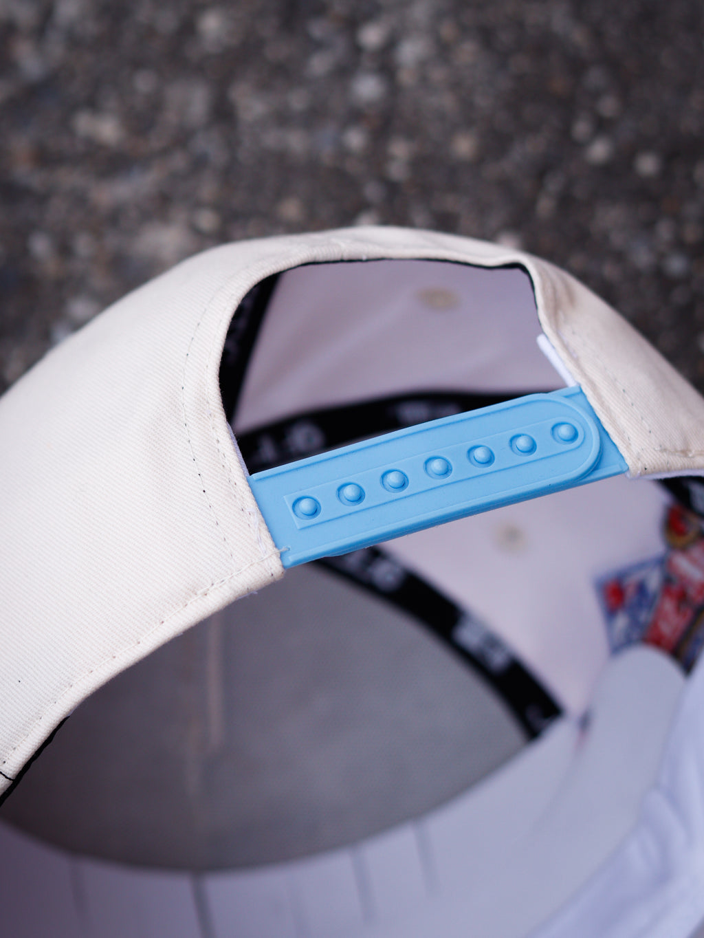 CAP OAKLAND ATHLETICS WHITE AND BLUE