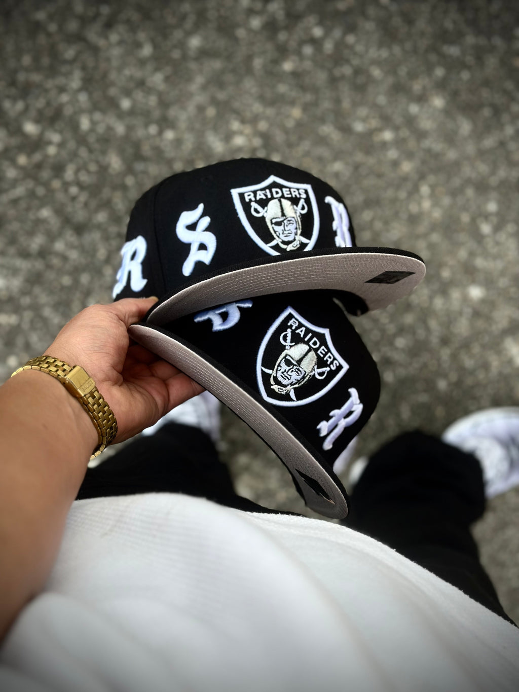 CAP LAS VEGAS RAIDERS BORN X RAISED 59FIFTY