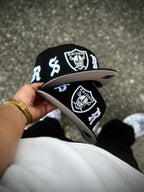 CAP LAS VEGAS RAIDERS BORN X RAISED 59FIFTY
