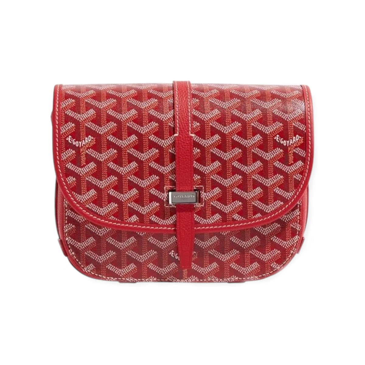 BOLSO GOYARD BELVEDERE PM ROJO