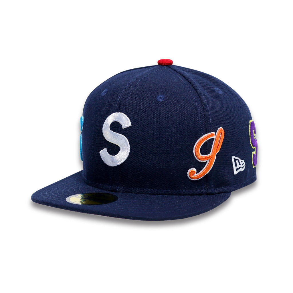 CAP SUPREME MULTI S LOGO BLUE