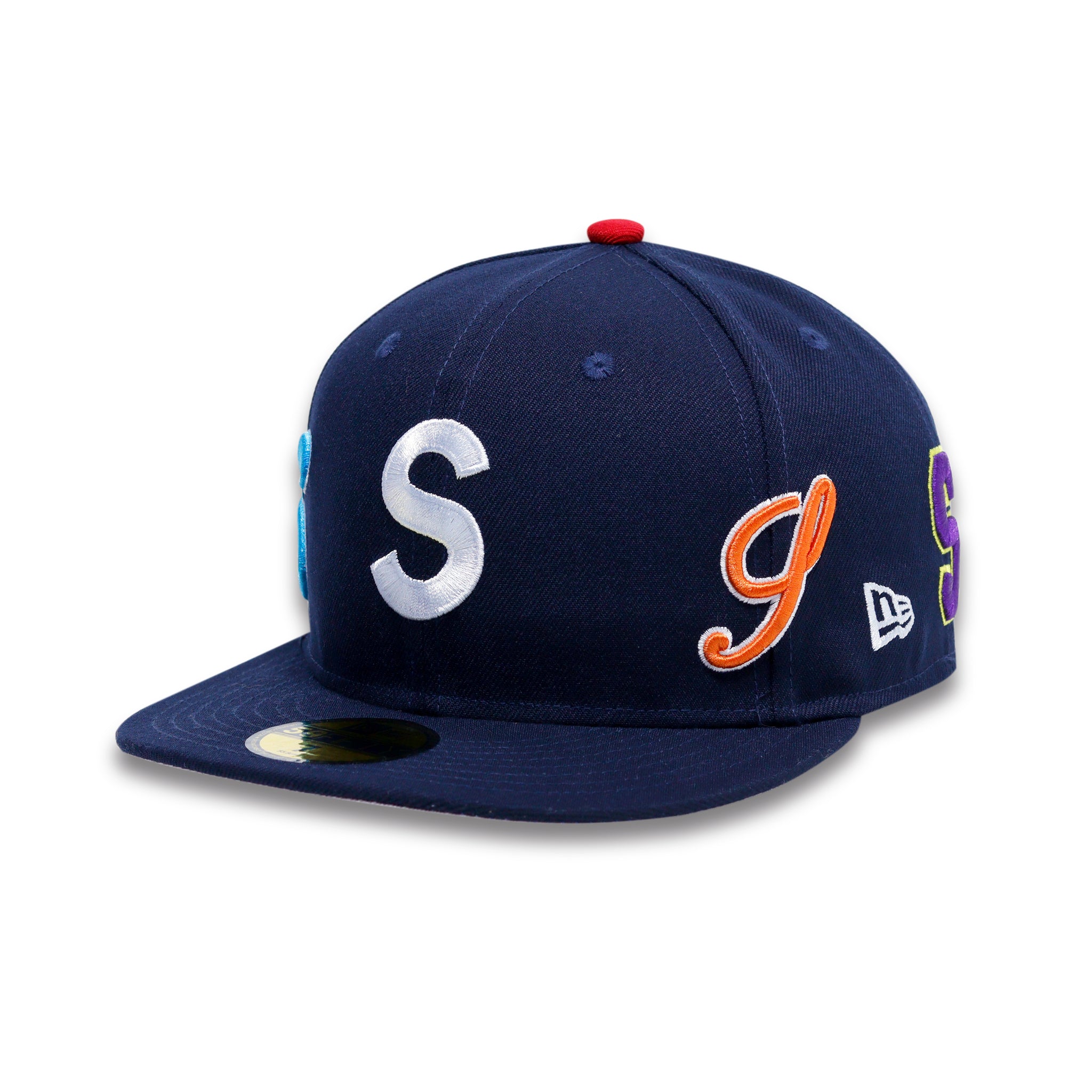 CAP SUPREME MULTI S LOGO BLUE