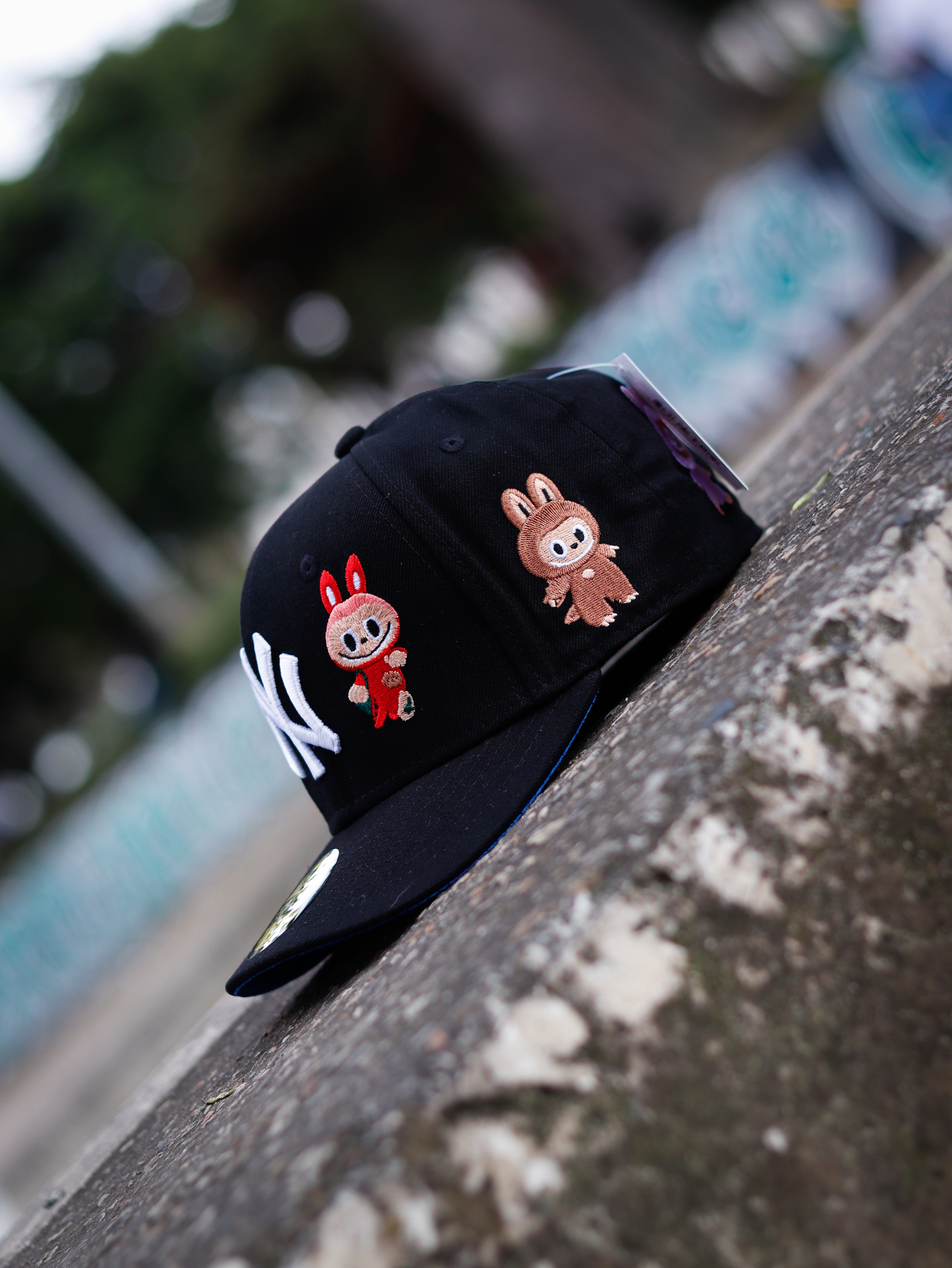 CAP NEW YORK YANKEES LABUBU BLACK