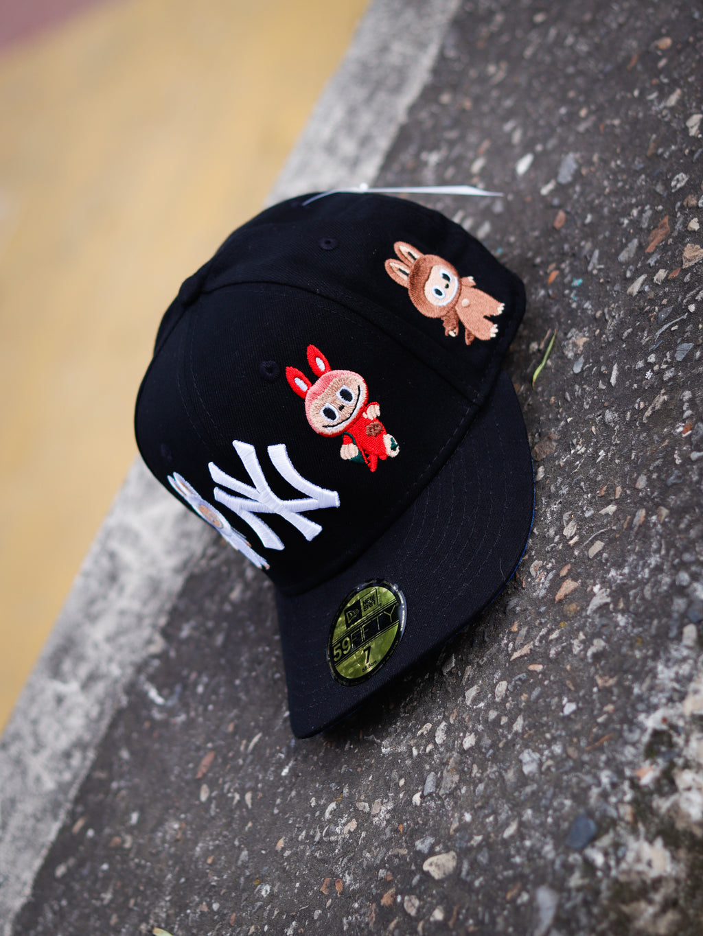 CAP NEW YORK YANKEES LABUBU BLACK