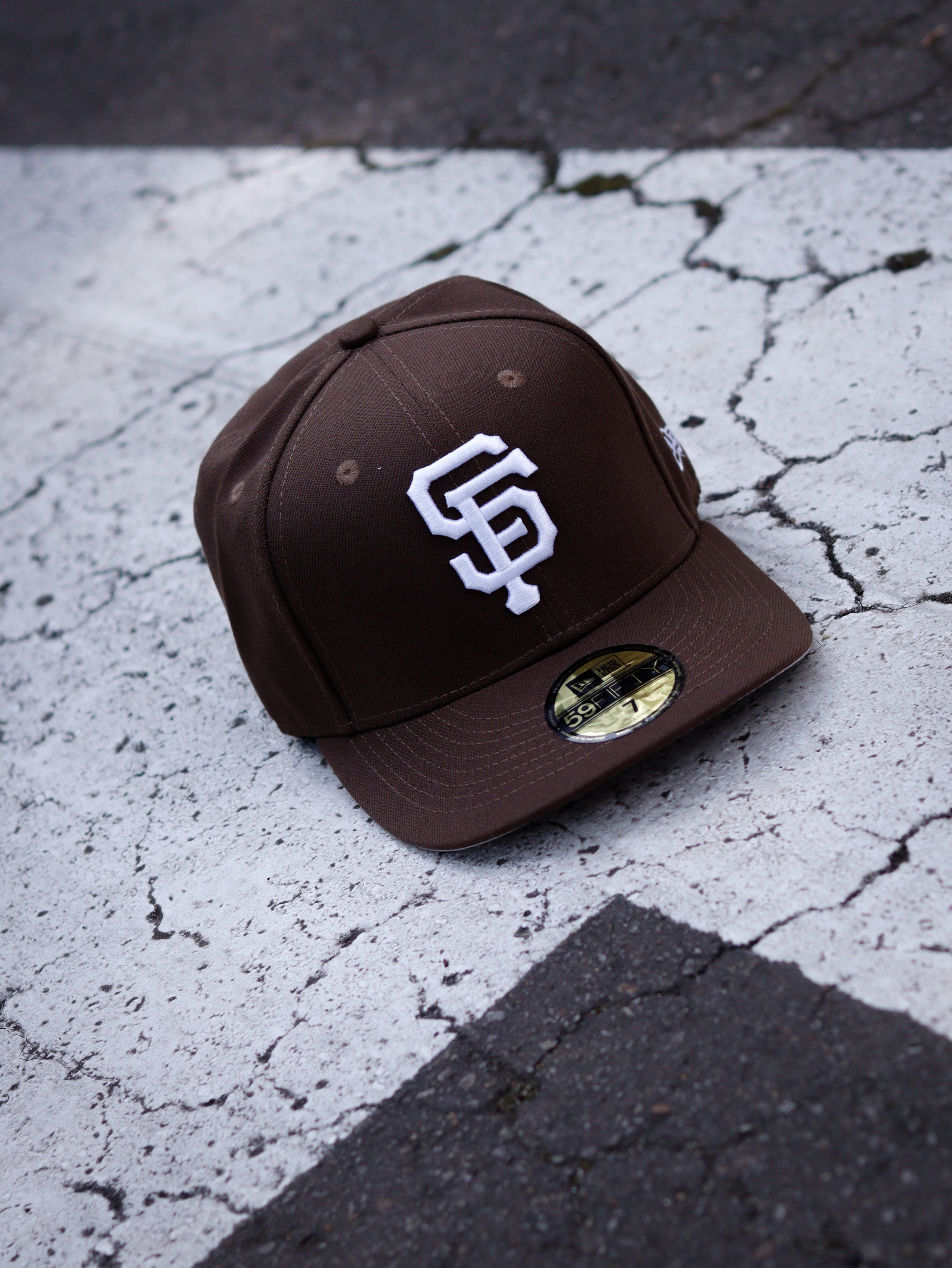 CAP NEW ERA GIANTS BROWN AND WHITE
