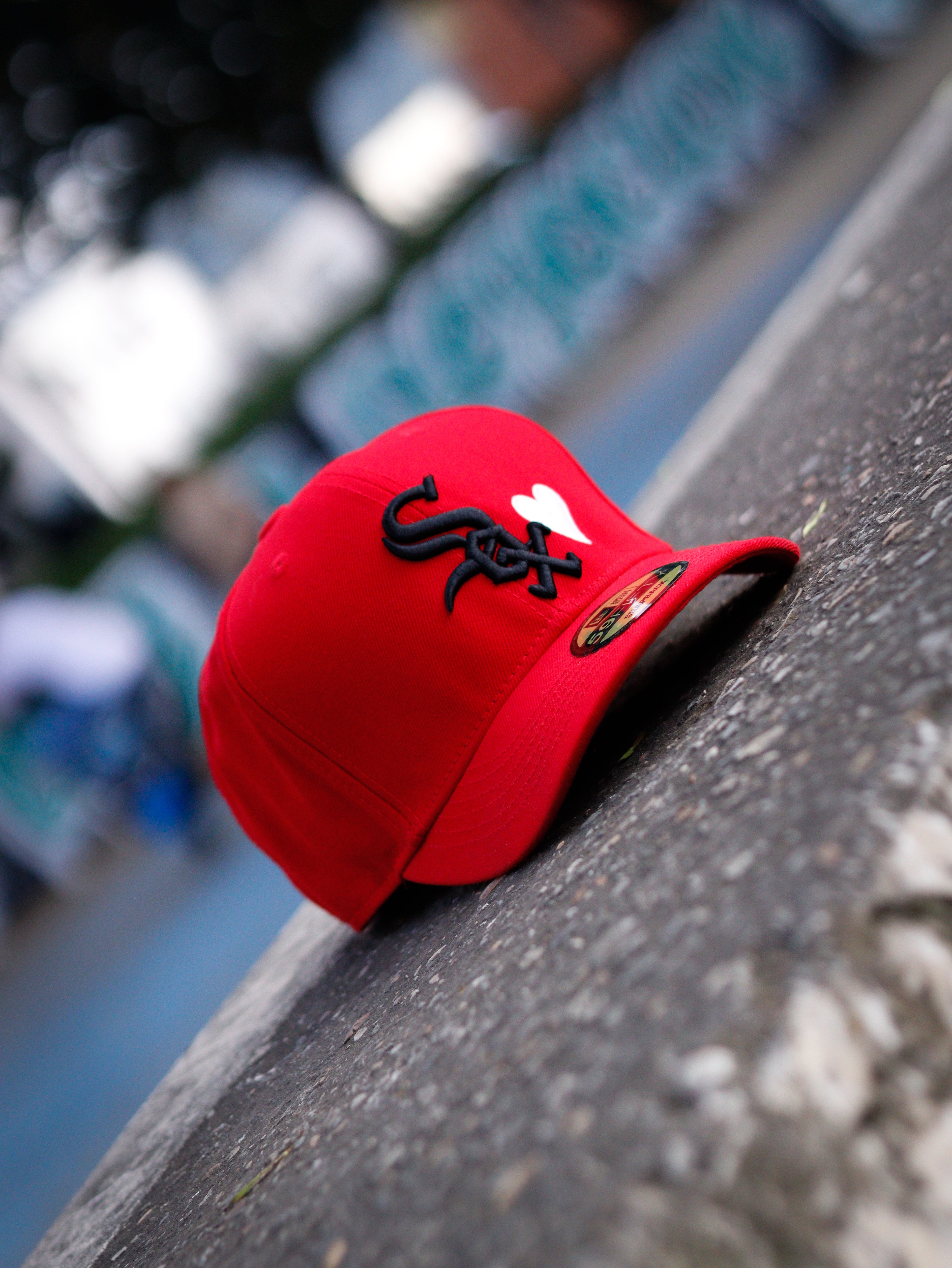 CAP NEW ERA CHICAGO WHITE SOX RED HEART